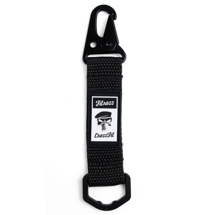 Custom logo Personalised Wristlet Woven Lanyard Strap logo Key Chains,Zhongshan Yutang Craft Gifts Co., Ltd.，KeyChains+medal+Fridge Magnet,Custom logo Personalised Wristlet Woven Lanyard Strap logo Key Chains