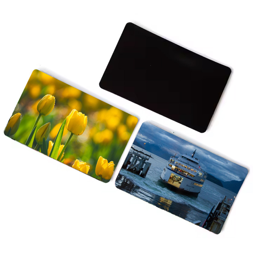 Wholesale Advertising Gifts Custom Magnetic Folding Coated Paper Refrigerator Magnet