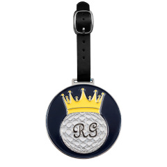 Free Custom Sports Metal Club Member Golf Running Bag hang Tag