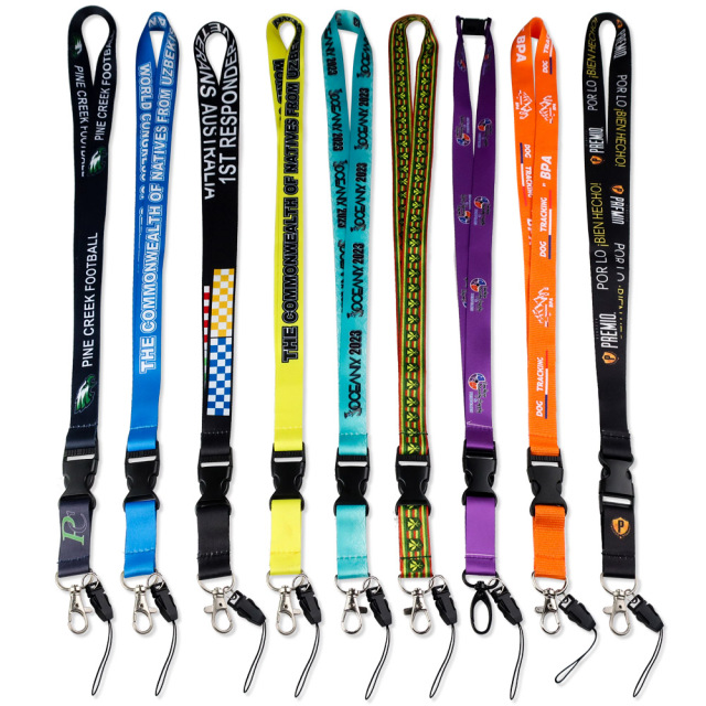 Custom Promotional Polyester Lanyards Printing Neck Straps Custom Keychain with Card Holders Factory,Zhongshan Yutang Craft Gifts Co., Ltd.，KeyChains+medal+Fridge Magnet,Custom Promotional Polyester Lanyards Printing Neck Straps Custom Keychain with Card Holders Factory