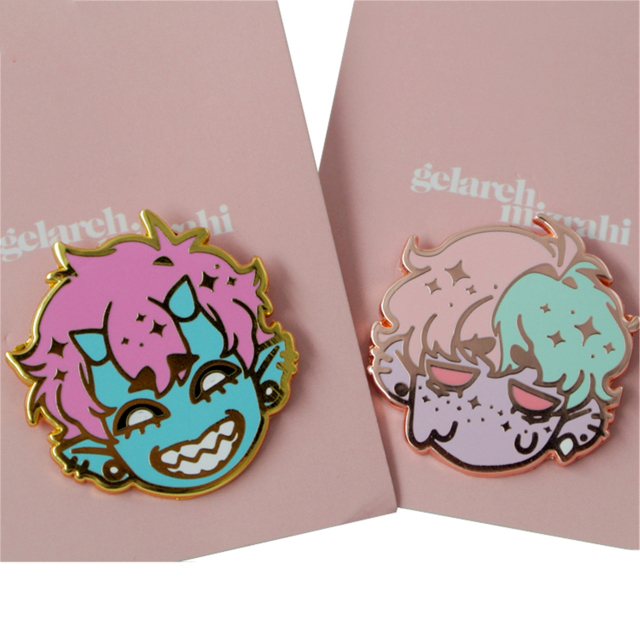 oem hard enamel pin