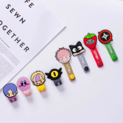 Customised Luggage Tags Custom logo Designer Silicone Bag Tags Silicone Luggage Travel Keychain Name Tag