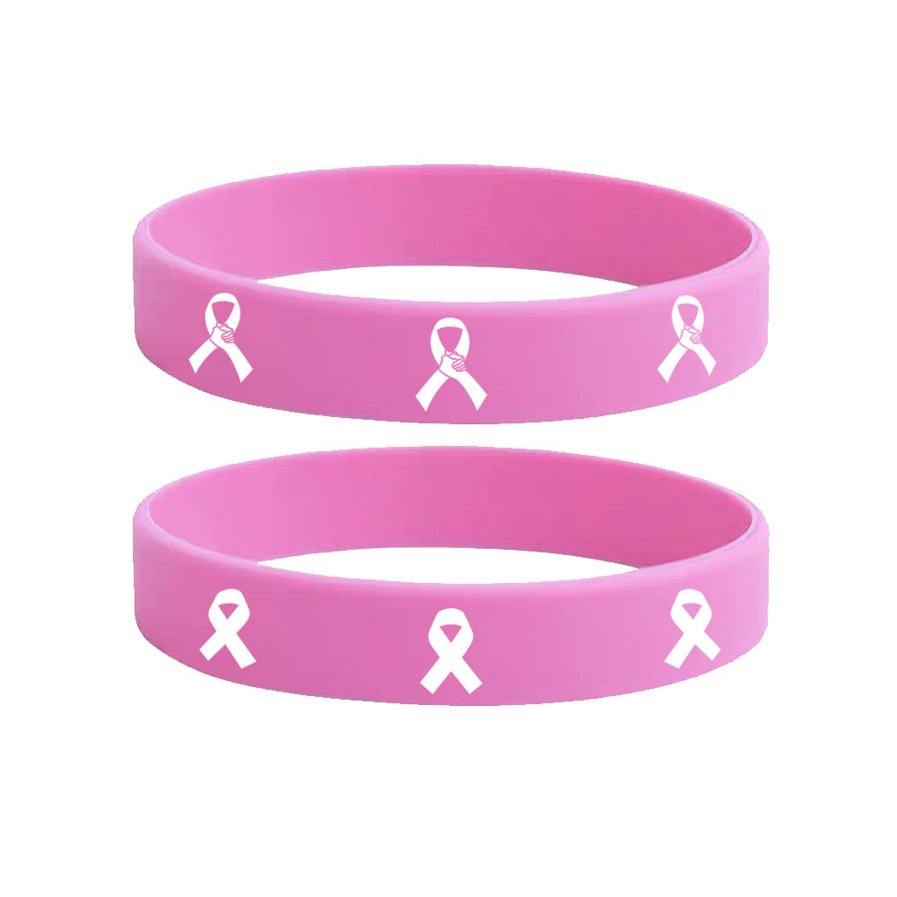 Wholesale Breast Cancer Bracelets Fashion Silicone Wristbands Custom logo Rubber Wrist Band,Zhongshan Yutang Craft Gifts Co., Ltd.，KeyChains+medal+Fridge Magnet,Wholesale Breast Cancer Bracelets Fashion Silicone Wristbands Custom logo Rubber Wrist Band