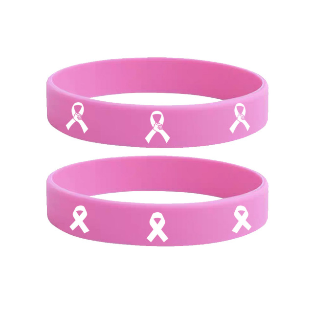 Wholesale Breast Cancer Bracelets Fashion Silicone Wristbands Custom logo Rubber Wrist Band,Zhongshan Yutang Craft Gifts Co., Ltd.，KeyChains+medal+Fridge Magnet,Wholesale Breast Cancer Bracelets Fashion Silicone Wristbands Custom logo Rubber Wrist Band