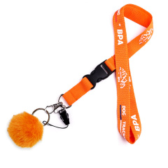 Custom Adjustable Retractable Personalized Pom Pom Keychain Universal Cell Phone Lanyard with logo,Zhongshan Yutang Craft Gifts Co., Ltd.，KeyChains+medal+Fridge Magnet,Custom Adjustable Retractable Personalized Pom Pom Keychain Universal Cell Phone Lanyard with logo