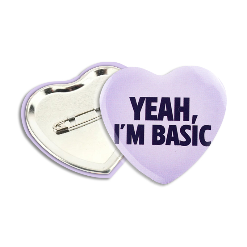 Cheap Diy Metal Shape Button Pins Custom Heart Badge Maker,Zhongshan Yutang Craft Gifts Co., Ltd.，KeyChains+medal+Fridge Magnet,Cheap Diy Metal Shape Button Pins Custom Heart Badge Maker