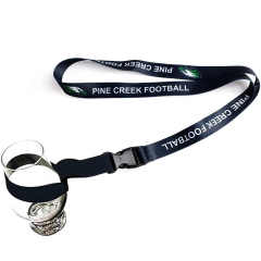 Adjustable Promotional Printed Nylon Polyester Lanyard Personalizado Wine Glass Holder Lanyard with logo Custom,Zhongshan Yutang Craft Gifts Co., Ltd.，KeyChains+medal+Fridge Magnet,Adjustable Promotional Printed Nylon Polyester Lanyard Personalizado Wine Glass Holder Lanyard with logo Custom