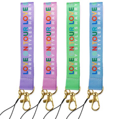 Promotional Key Chain Polyester Lanyards Printed Hand Wrist Mobile Phone Straps Keychain Custom Cheap Short Lanyard,Zhongshan Yutang Craft Gifts Co., Ltd.，KeyChains+medal+Fridge Magnet,Promotional Key Chain Polyester Lanyards Printed Hand Wrist Mobile Phone Straps Keychain Custom Cheap Short Lanyard