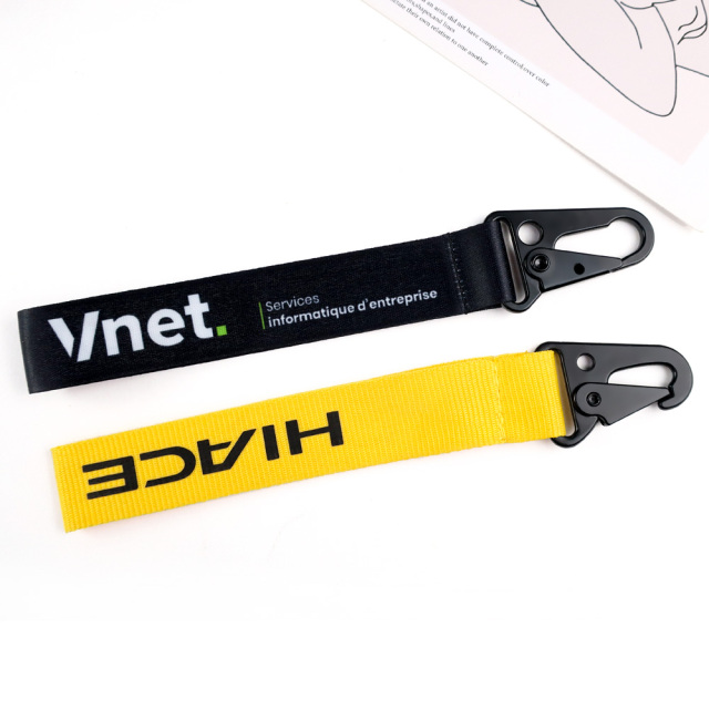 Custom Logo Printed Hand Wrist Wristlet Keychain Key Chain Eagle Mouth Buckle Short Strap Lanyard,Zhongshan Yutang Craft Gifts Co., Ltd.，KeyChains+medal+Fridge Magnet,Custom Logo Printed Hand Wrist Wristlet Keychain Key Chain Eagle Mouth Buckle Short Strap Lanyard