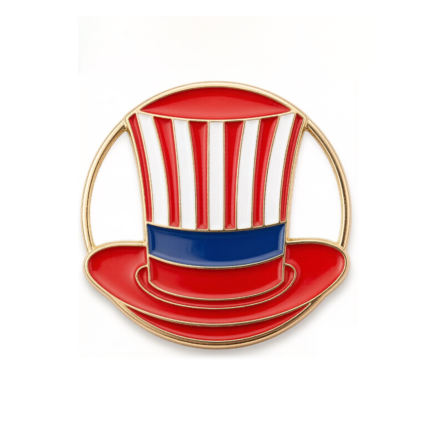 Custom USA 250th Anniversary Metal Badge Collectible Souvenir Patriotic Emblem with American Design Celebration Gift,Zhongshan Yutang Craft Gifts Co., Ltd.，KeyChains+medal+Fridge Magnet,Custom USA 250th Anniversary Metal Badge Collectible Souvenir Patriotic Emblem with American Design Celebration Gift