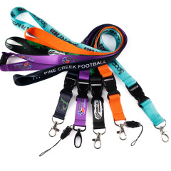 Custom Promotional Polyester Lanyards Printing Neck Straps Custom Keychain with Card Holders Factory,Zhongshan Yutang Craft Gifts Co., Ltd.，KeyChains+medal+Fridge Magnet,Custom Promotional Polyester Lanyards Printing Neck Straps Custom Keychain with Card Holders Factory