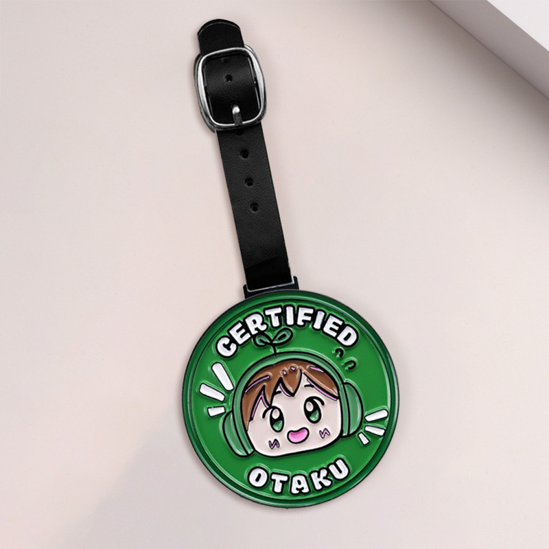 Wholesale Free Design logo Handbags Printed Plain Etched Metal Golf Bag Tags,Zhongshan Yutang Craft Gifts Co., Ltd.，KeyChains+medal+Fridge Magnet,Wholesale Free Design logo Handbags Printed Plain Etched Metal Golf Bag Tags