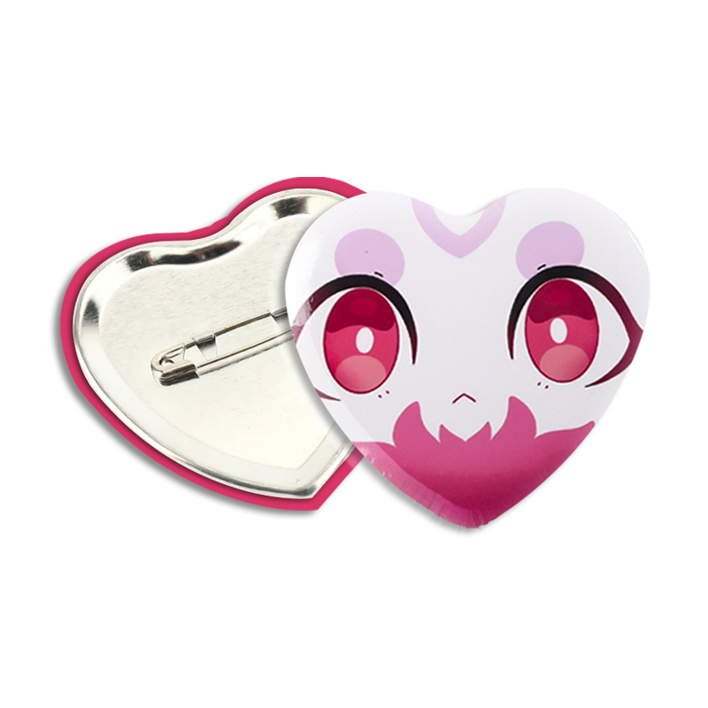Cheap Diy Metal Shape Button Pins Custom Heart Badge Maker,Zhongshan Yutang Craft Gifts Co., Ltd.，KeyChains+medal+Fridge Magnet,Cheap Diy Metal Shape Button Pins Custom Heart Badge Maker