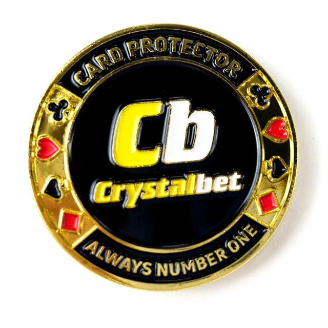 Custom Gold Plated Metal Poker Chip Guard Card Protector Coin and Poker Game Lucky Token Coin,Zhongshan Yutang Craft Gifts Co., Ltd.，KeyChains+medal+Fridge Magnet,Custom Gold Plated Metal Poker Chip Guard Card Protector Coin and Poker Game Lucky Token Coin