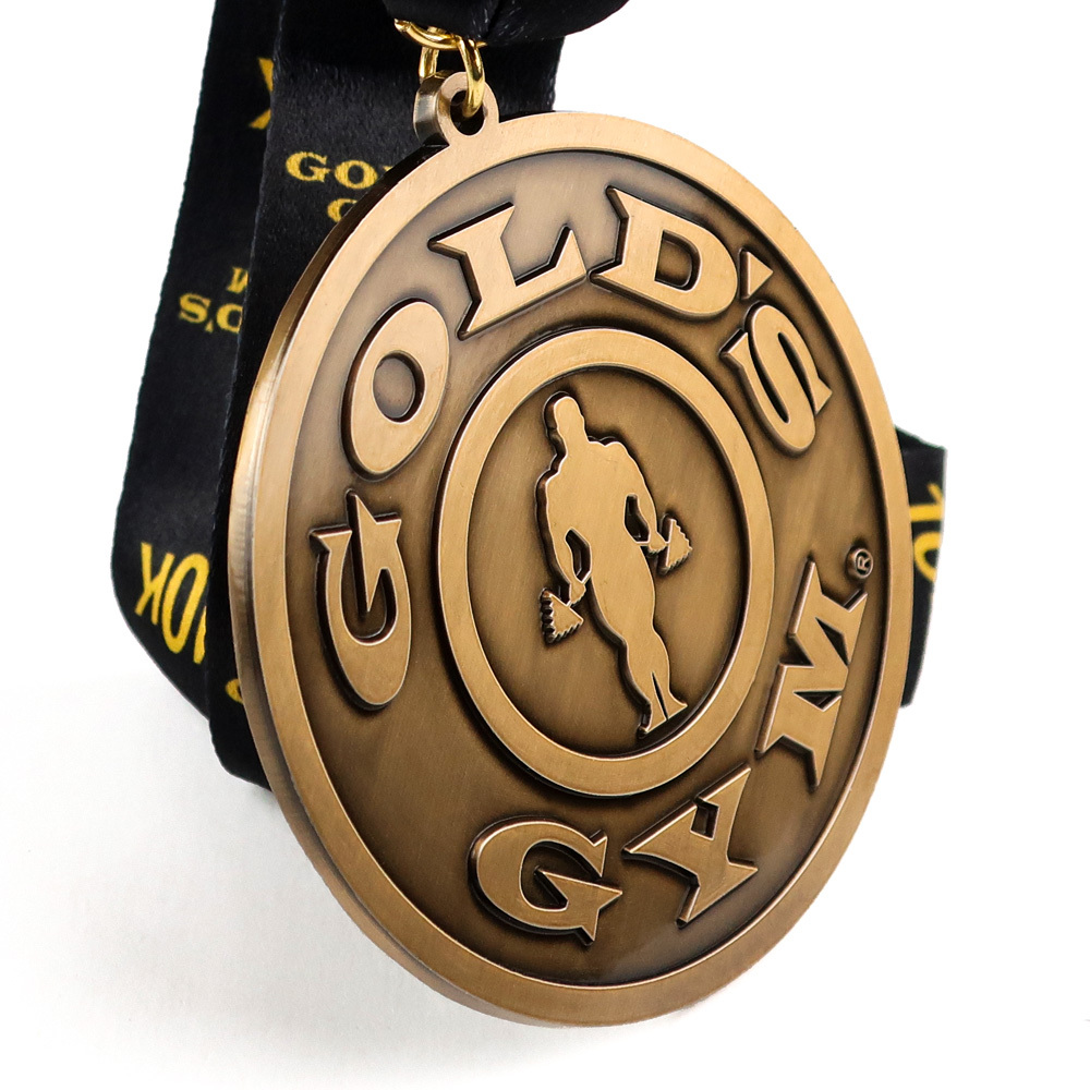 Factory Custom logo Enamel Antique Gold Armwrestling Fitness Cap Medal for Bag,Zhongshan Yutang Craft Gifts Co., Ltd.，KeyChains+medal+Fridge Magnet,Factory Custom logo Enamel Antique Gold Armwrestling Fitness Cap Medal for Bag