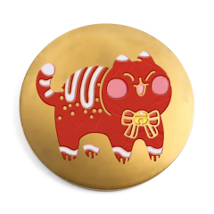 Custom Metal Crafts Collectable Gold Silver Plated Challenge Coins Christian Santa Wishing Coin,Zhongshan Yutang Craft Gifts Co., Ltd.，KeyChains+medal+Fridge Magnet,Custom Metal Crafts Collectable Gold Silver Plated Challenge Coins Christian Santa Wishing Coin