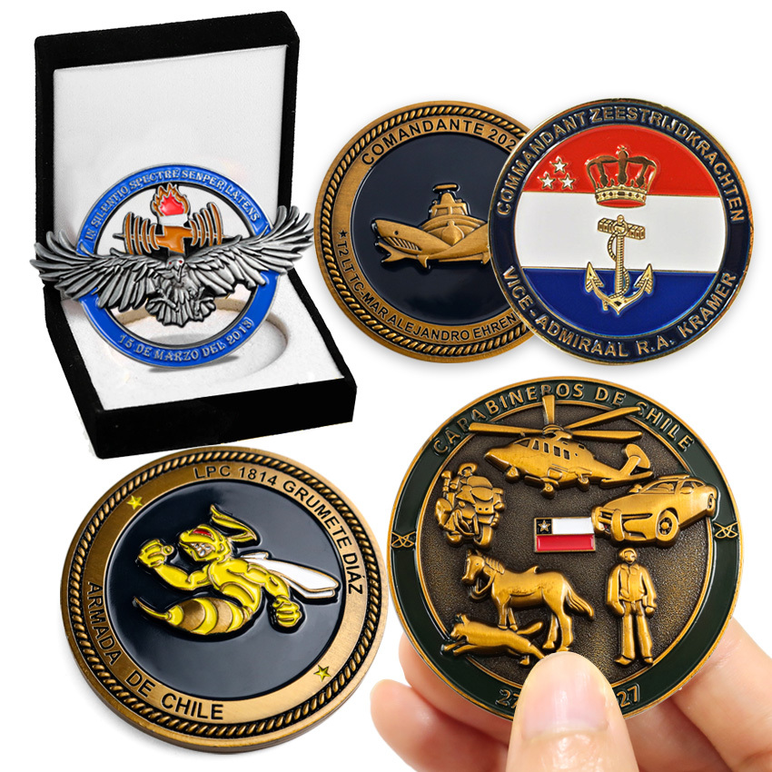 Custom Country Commemorative Metal Coins Chile Brazil Antique Brass Gold Sliver Plated Old Challenge Coins for Collection,Zhongshan Yutang Craft Gifts Co., Ltd.，KeyChains+medal+Fridge Magnet,Custom Country Commemorative Metal Coins Chile Brazil Antique Brass Gold Sliver Plated Old Challenge Coins for Collection