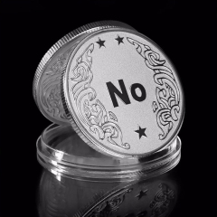 Custom Gold Sliver Plated Yes No Decision Coin Commemorative Coin Souvenir Challenge Collectible Coins Collection Metal Craft,Zhongshan Yutang Craft Gifts Co., Ltd.，KeyChains+medal+Fridge Magnet,Custom Gold Sliver Plated Yes No Decision Coin Commemorative Coin Souvenir Challenge Collectible Coins Collection Metal Craft