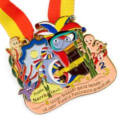 Wholesale Customized Zinc Alloy Metal Medallion German Carneval Medals with Enamel Casting Technique From Award Manufacturer,Zhongshan Yutang Craft Gifts Co., Ltd.，KeyChains+medal+Fridge Magnet,Wholesale Customized Zinc Alloy Metal Medallion German Carneval Medals with Enamel Casting Technique From Award Manufacturer