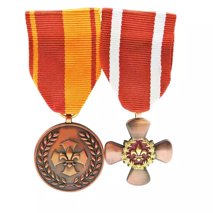 Hot Sale Metal Crafts Honor Badge Custom logo Ribbon Award Medallion Medal with Box,Zhongshan Yutang Craft Gifts Co., Ltd.，KeyChains+medal+Fridge Magnet,Hot Sale Metal Crafts Honor Badge Custom logo Ribbon Award Medallion Medal with Box