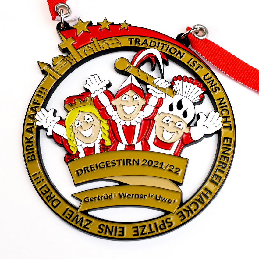 Custom Colorful Carnival Carnaval Festival Medailles Medal,Zhongshan Yutang Craft Gifts Co., Ltd.，KeyChains+medal+Fridge Magnet,Custom Colorful Carnival Carnaval Festival Medailles Medal