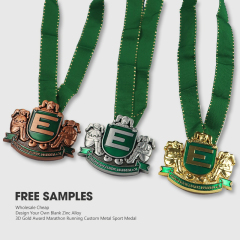 Wholesale Metal Zinc Alloy Medals Medalla Personalizada Sport Custom Awards Medals Ribbon,Zhongshan Yutang Craft Gifts Co., Ltd.，KeyChains+medal+Fridge Magnet,Wholesale Metal Zinc Alloy Medals Medalla Personalizada Sport Custom Awards Medals Ribbon