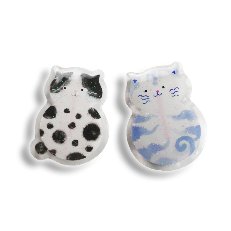 Customize Personalized Cute clear Holographic Laser Cut Acrylic Epoxy Pin Badges Holder Custom Acrylic Brooch Pin,Zhongshan Yutang Craft Gifts Co., Ltd.，KeyChains+medal+Fridge Magnet,Customize Personalized Cute clear Holographic Laser Cut Acrylic Epoxy Pin Badges Holder Custom Acrylic Brooch Pin