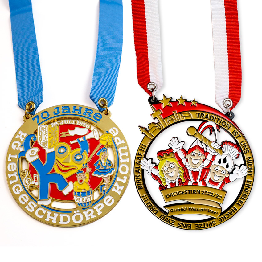 Custom Colorful Carnival Carnaval Festival Medailles Medal,Zhongshan Yutang Craft Gifts Co., Ltd.，KeyChains+medal+Fridge Magnet,Custom Colorful Carnival Carnaval Festival Medailles Medal