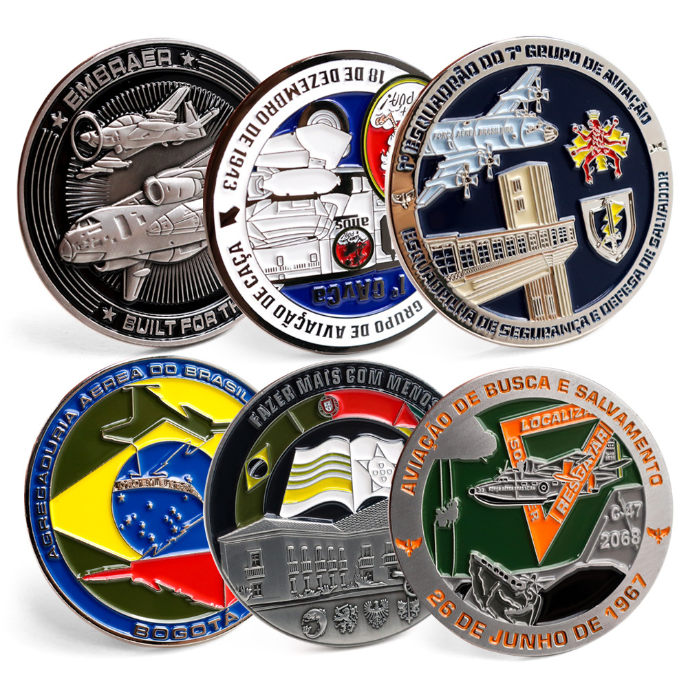 Custom Country Commemorative Metal Coins Chile Brazil Antique Brass Gold Sliver Plated Old Challenge Coins for Collection,Zhongshan Yutang Craft Gifts Co., Ltd.，KeyChains+medal+Fridge Magnet,Custom Country Commemorative Metal Coins Chile Brazil Antique Brass Gold Sliver Plated Old Challenge Coins for Collection