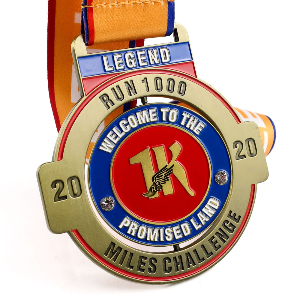 Wholesale Manufacture Custom logo Zinc Alloy Marathon Sport Running Race Award Medallion Metal Medal,Zhongshan Yutang Craft Gifts Co., Ltd.，KeyChains+medal+Fridge Magnet,Wholesale Manufacture Custom logo Zinc Alloy Marathon Sport Running Race Award Medallion Metal Medal