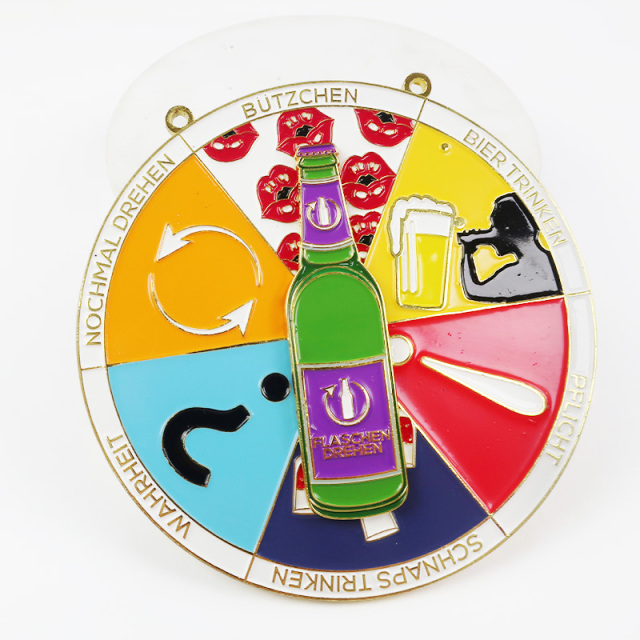Custom Cheap Metal Spinner Medallion Necklace Spinning Award Medal Spin with Ribbon,Zhongshan Yutang Craft Gifts Co., Ltd.，KeyChains+medal+Fridge Magnet,Custom Cheap Metal Spinner Medallion Necklace Spinning Award Medal Spin with Ribbon