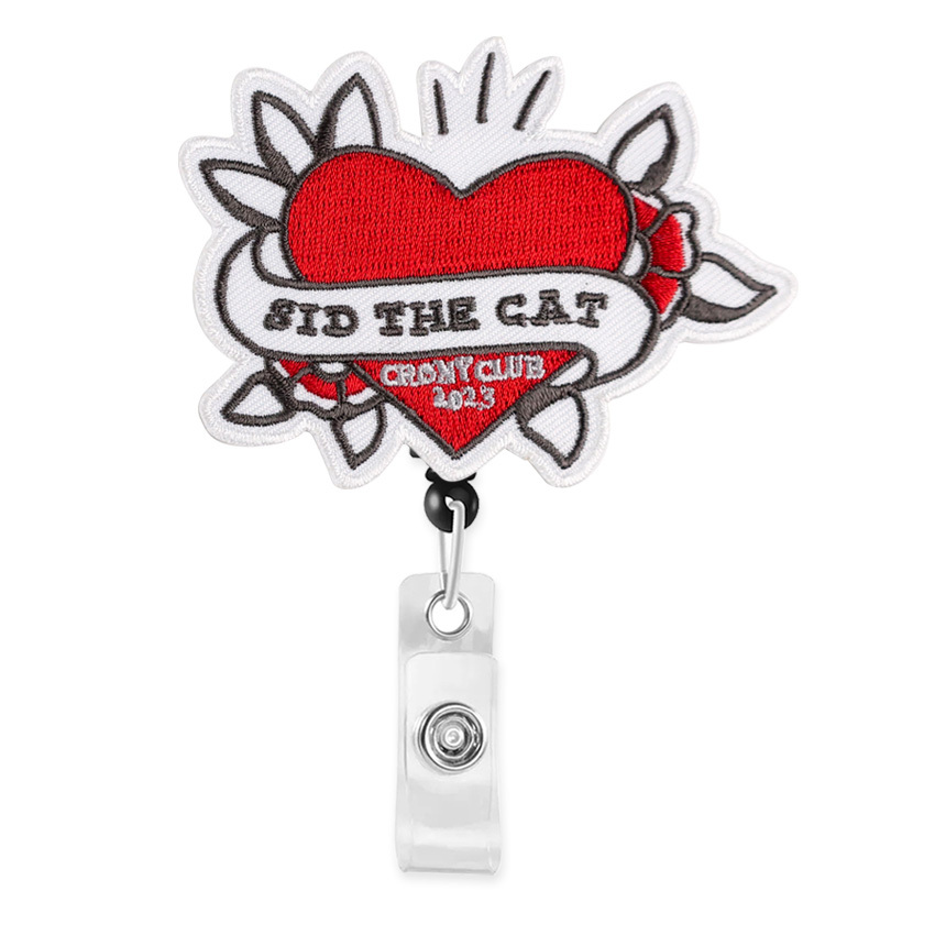 Custom Medical Pins Id Badge Holder Embroidery Doctors Nurses Retractable Badge Reel Nurse Card Holder Exhibition Name Card,Zhongshan Yutang Craft Gifts Co., Ltd.，KeyChains+medal+Fridge Magnet,Custom Medical Pins Id Badge Holder Embroidery Doctors Nurses Retractable Badge Reel Nurse Card Holder Exhibition Name Card