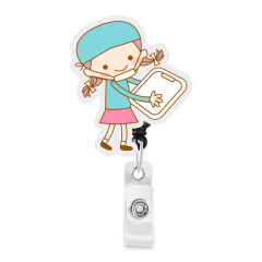 Custom Cartoon Badge Reel Retractable Id Lanyard Name Tag Card Badge Holder Clip Doctor Nurse Office Supplies Credential Holder,Zhongshan Yutang Craft Gifts Co., Ltd.，KeyChains+medal+Fridge Magnet,Custom Cartoon Badge Reel Retractable Id Lanyard Name Tag Card Badge Holder Clip Doctor Nurse Office Supplies Credential Holder
