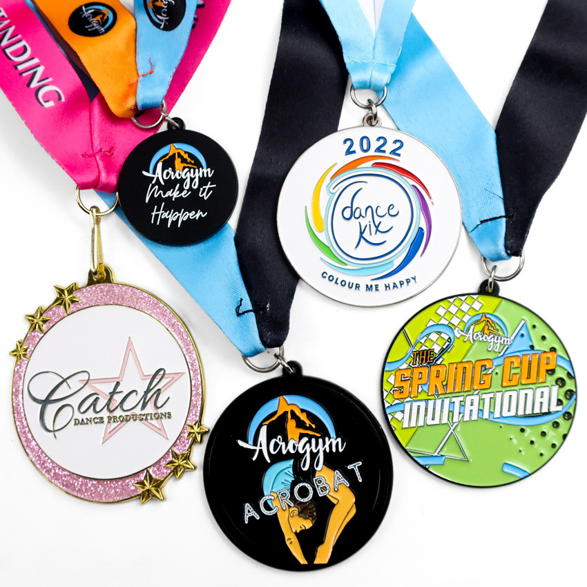 Sports Medal Maker Manufacturer Design Simple Custom Gymnastics Dance University Academic Dancing Medals and Trophiem,Zhongshan Yutang Craft Gifts Co., Ltd.，KeyChains+medal+Fridge Magnet,Sports Medal Maker Manufacturer Design Simple Custom Gymnastics Dance University Academic Dancing Medals and Trophiem