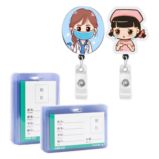 Custom Cartoon Badge Reel Retractable Id Lanyard Name Tag Card Badge Holder Clip Doctor Nurse Office Supplies Credential Holder,Zhongshan Yutang Craft Gifts Co., Ltd.，KeyChains+medal+Fridge Magnet,Custom Cartoon Badge Reel Retractable Id Lanyard Name Tag Card Badge Holder Clip Doctor Nurse Office Supplies Credential Holder