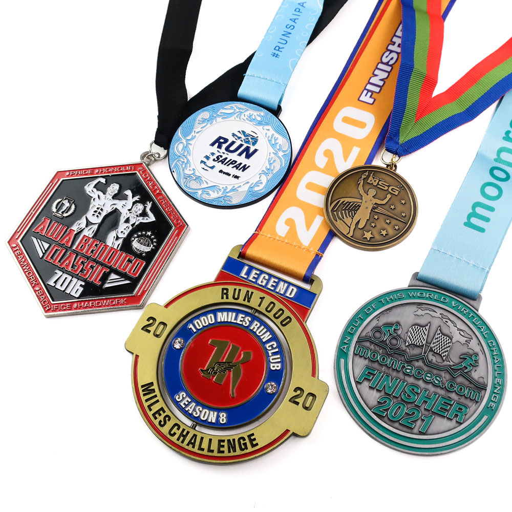Wholesale Manufacture Custom logo Zinc Alloy Marathon Sport Running Race Award Medallion Metal Medal,Zhongshan Yutang Craft Gifts Co., Ltd.，KeyChains+medal+Fridge Magnet,Wholesale Manufacture Custom logo Zinc Alloy Marathon Sport Running Race Award Medallion Metal Medal