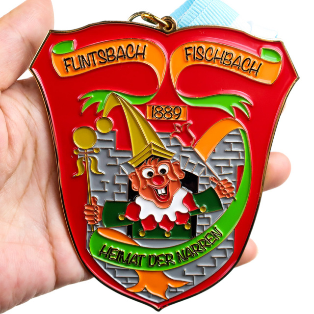 Wholesale Customized Zinc Alloy Metal Medallion German Carneval Medals with Enamel Casting Technique From Award Manufacturer,Zhongshan Yutang Craft Gifts Co., Ltd.，KeyChains+medal+Fridge Magnet,Wholesale Customized Zinc Alloy Metal Medallion German Carneval Medals with Enamel Casting Technique From Award Manufacturer