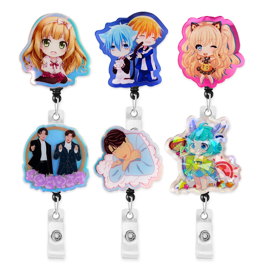 Custom Cartoon Badge Reel Retractable Id Lanyard Name Tag Card Badge Holder Clip Doctor Nurse Office Supplies Credential Holder,Zhongshan Yutang Craft Gifts Co., Ltd.，KeyChains+medal+Fridge Magnet,Custom Cartoon Badge Reel Retractable Id Lanyard Name Tag Card Badge Holder Clip Doctor Nurse Office Supplies Credential Holder