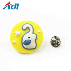 Custom Rubber logo Embossed Silicone Label 3D PVC School Lapel Pin square Badges,Zhongshan Yutang Craft Gifts Co., Ltd.，KeyChains+medal+Fridge Magnet,Custom Rubber logo Embossed Silicone Label 3D PVC School Lapel Pin square Badges