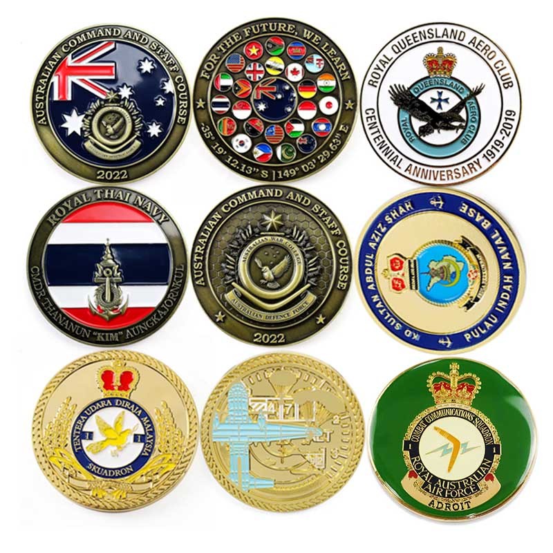 Wholesale Metal Crafts Art Gifts Cheap Australian Coins Souvenir Maker Commemorative Coins Custom Challenge Coin,Zhongshan Yutang Craft Gifts Co., Ltd.，KeyChains+medal+Fridge Magnet,Wholesale Metal Crafts Art Gifts Cheap Australian Coins Souvenir Maker Commemorative Coins Custom Challenge Coin