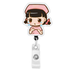 Custom Cartoon Badge Reel Retractable Id Lanyard Name Tag Card Badge Holder Clip Doctor Nurse Office Supplies Credential Holder,Zhongshan Yutang Craft Gifts Co., Ltd.，KeyChains+medal+Fridge Magnet,Custom Cartoon Badge Reel Retractable Id Lanyard Name Tag Card Badge Holder Clip Doctor Nurse Office Supplies Credential Holder