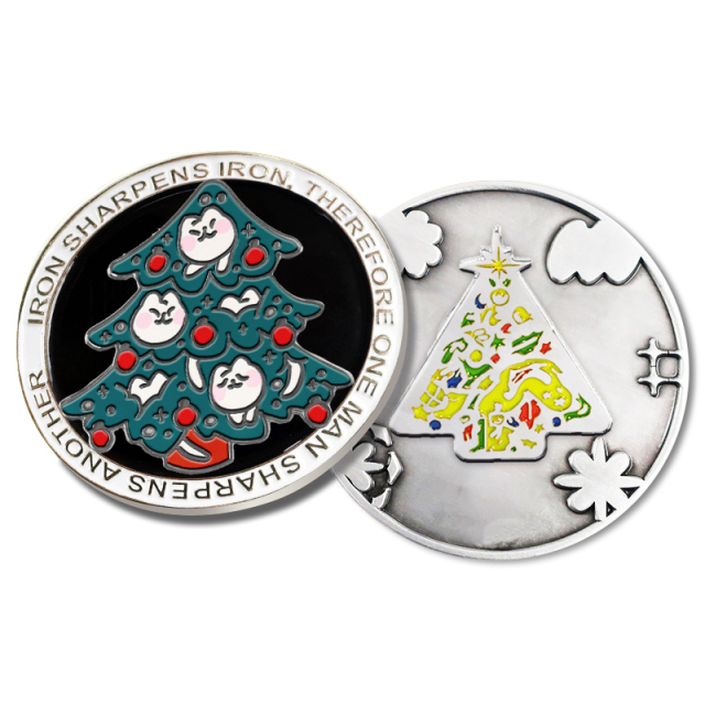 OEM Christmas Gold Souvenir Coin Cheap Custom Design logo Coin,Zhongshan Yutang Craft Gifts Co., Ltd.，KeyChains+medal+Fridge Magnet,2025 OEM Christmas Gold Souvenir Coin Cheap Custom Design logo Coin