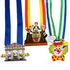 Wholesale Customized Zinc Alloy Metal Medallion German Carneval Medals with Enamel Casting Technique From Award Manufacturer,Zhongshan Yutang Craft Gifts Co., Ltd.，KeyChains+medal+Fridge Magnet,Wholesale Customized Zinc Alloy Metal Medallion German Carneval Medals with Enamel Casting Technique From Award Manufacturer