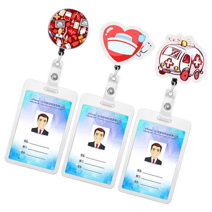 Custom Cartoon Badge Reel Retractable Id Lanyard Name Tag Card Badge Holder Clip Doctor Nurse Office Supplies Credential Holder,Zhongshan Yutang Craft Gifts Co., Ltd.，KeyChains+medal+Fridge Magnet,Custom Cartoon Badge Reel Retractable Id Lanyard Name Tag Card Badge Holder Clip Doctor Nurse Office Supplies Credential Holder