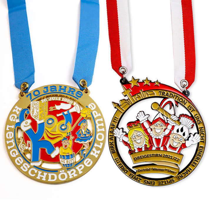 Custom Colorful Carnival Carnaval Festival Medailles Medal,Zhongshan Yutang Craft Gifts Co., Ltd.，KeyChains+medal+Fridge Magnet,Custom Colorful Carnival Carnaval Festival Medailles Medal