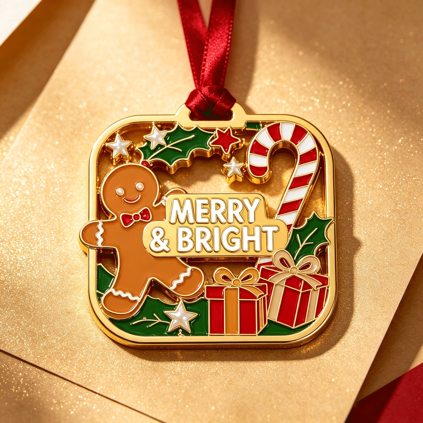 Wholesale Custom Metal Christmas Hanging Ornaments Bulk Laser Engraved 2026 Decor,MY SHOP,Wholesale Custom Metal Christmas Hanging Ornaments Bulk Laser Engraved 2026 Decor