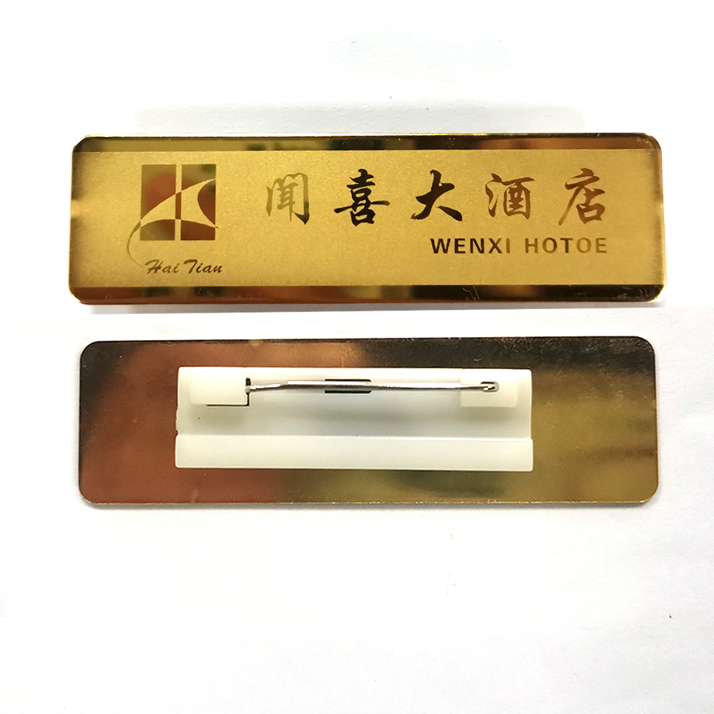 Wholesale Aluminium Alloy Name Brand Pins Metal Employee Metal Nametag Name Badge Custom,MY SHOP,Wholesale Aluminium Alloy Name Brand Pins Metal Employee Metal Nametag Name Badge Custom