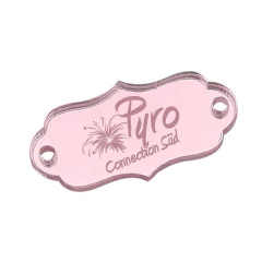 Cheap Custom logo Double Sided Engraved Plastic Acrylic Equipment Nameplates for Bags,MY SHOP,Cheap Custom logo Double Sided Engraved Plastic Acrylic Equipment Nameplates for Bags