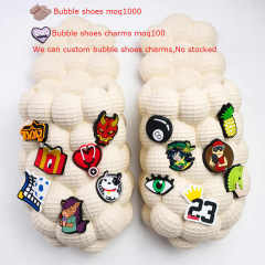 Wholesale Custom Designer Unisex Summer Slides Massage Cloud Bubble Shoes Charms Accessories,MY SHOP,Wholesale Custom Designer Unisex Summer Slides Massage Cloud Bubble Shoes Charms Accessories