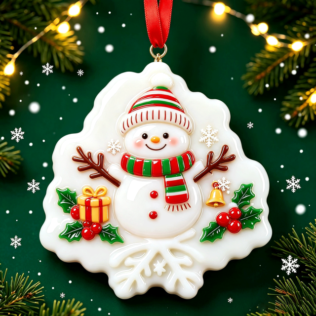 Wholesale Luxury Resin Christmas Ornaments 3D Handmade Custom Hanging Decor,MY SHOP,Wholesale Luxury Resin Christmas Ornaments 3D Handmade Custom Hanging Decor